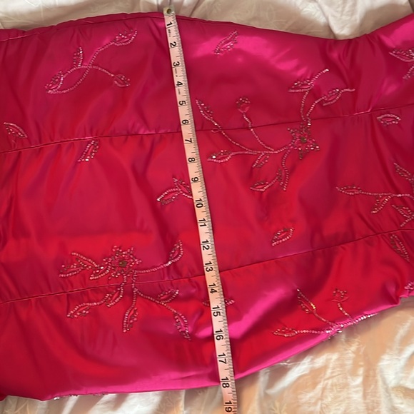 Mermaid Satin Beaded Gown - Picture 12 of 12